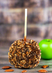 Pecan Turtle Caramel Apple