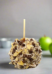 Almond Joy Caramel Apple