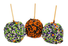 Load image into Gallery viewer, Halloween Sprinkle Caramel Apple
